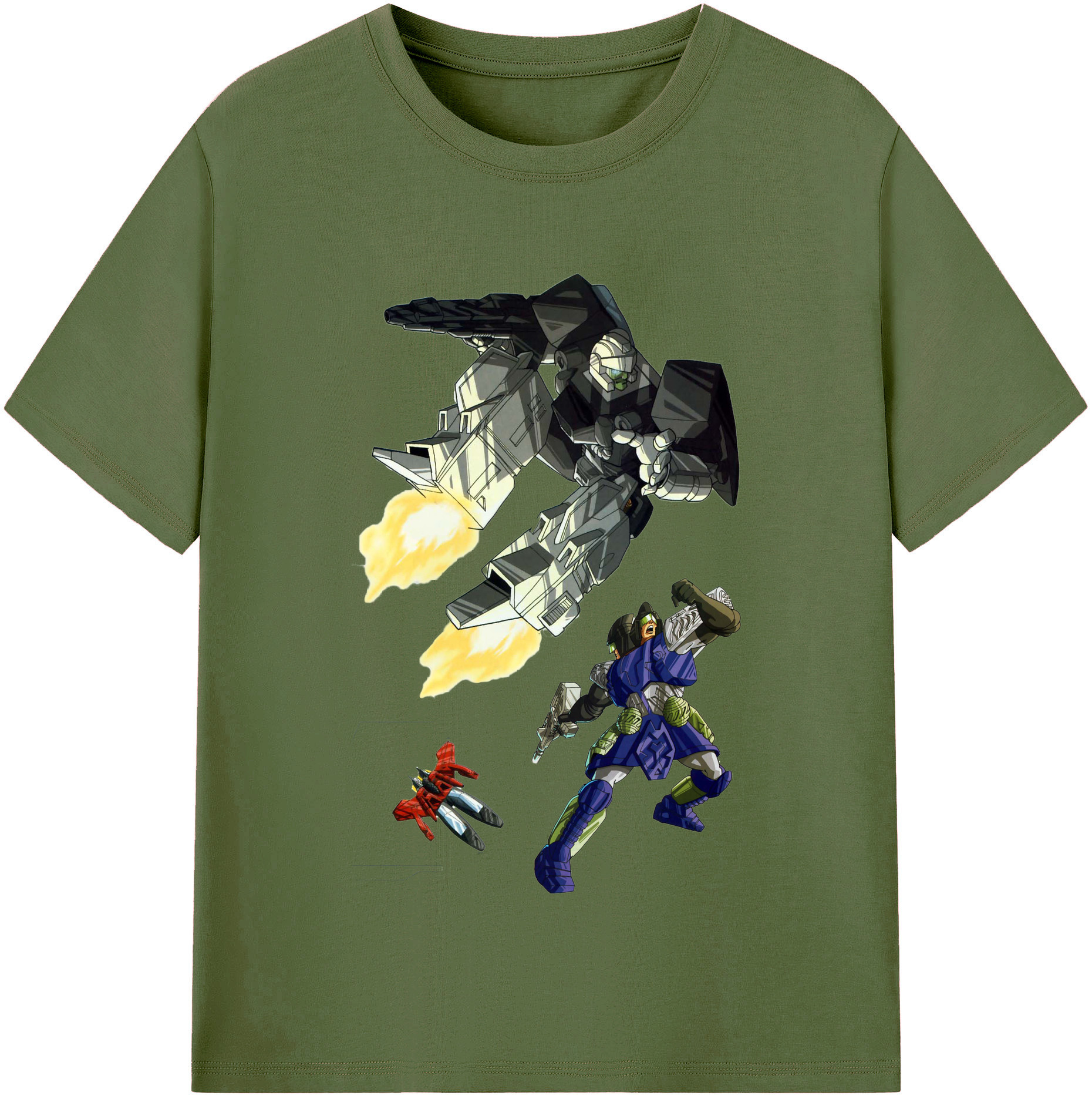 （画像用）  綿100％半袖Tシャツ（フロントプリント）